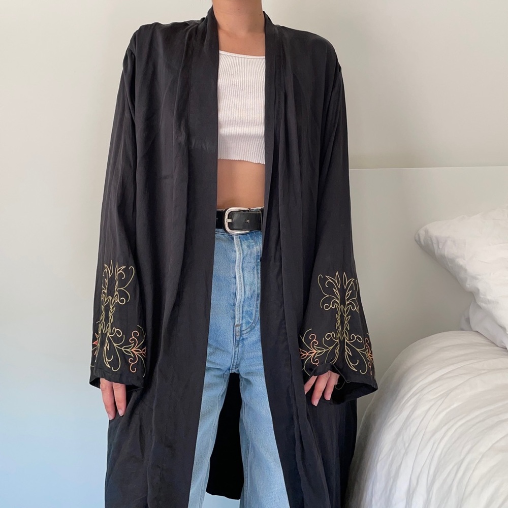 Vintage Silk Kimono